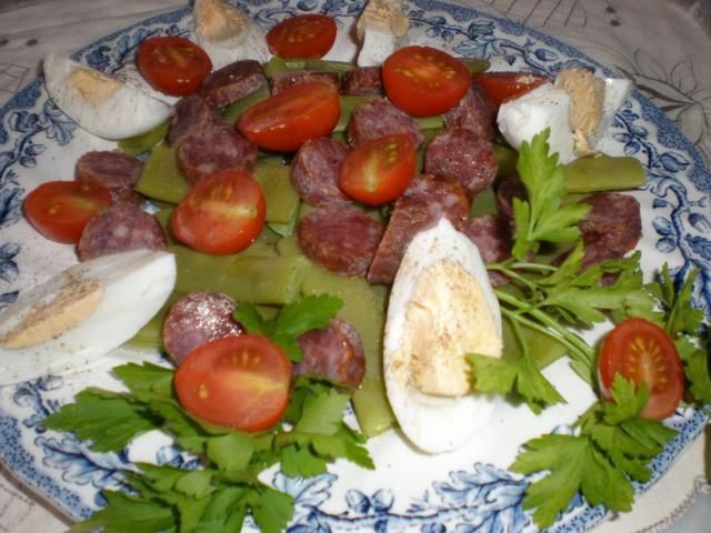 Sałatka z fasolki Sałatka z fasolki