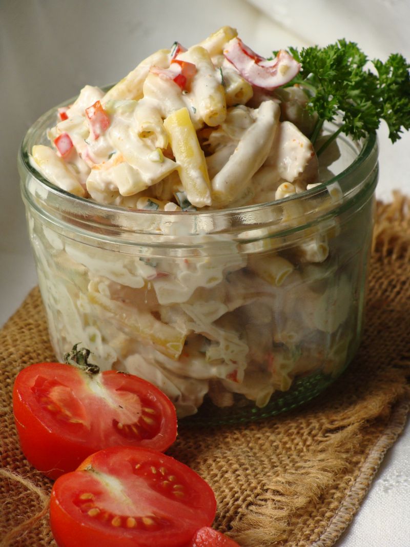 Sałatka z fasolki i kurczaka  Sałatka z fasolki i kurczaka