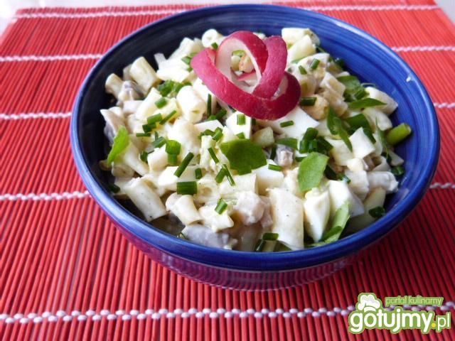 Sałatka z fasolki szparagowej 