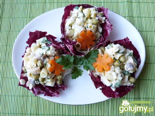 Sałatka z fasolki szparagowej z ryżem Sałatka z fasolki szparagowej z ryżem