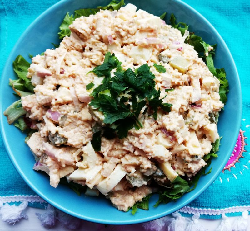 Sałatka z fenkułem i kurczakiem Sałatka z fenkułem i kurczakiem