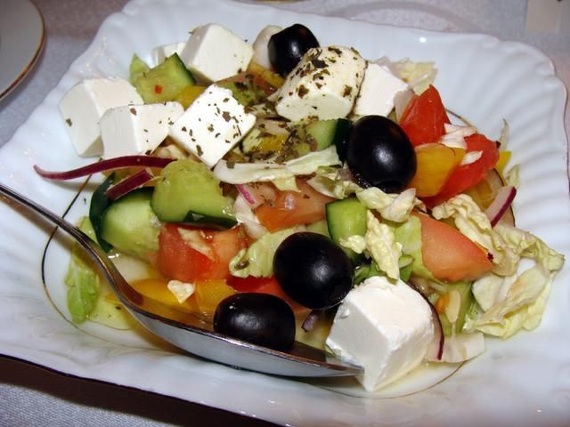 Sałatka z fetą Sałatka z fetą