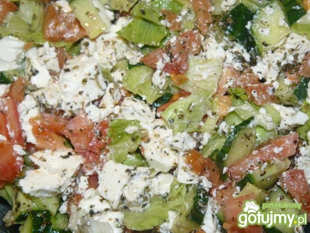sałatka z fetą wg shimetsu