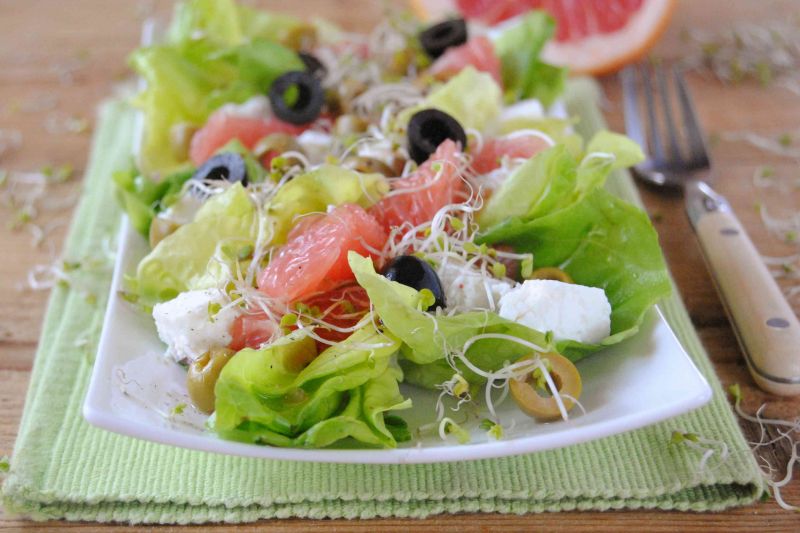 Sałatka z grejpfrutem Sałatka z grejpfrutem