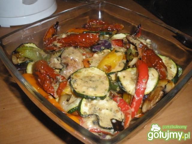Sałatka z grillowanych warzyw 