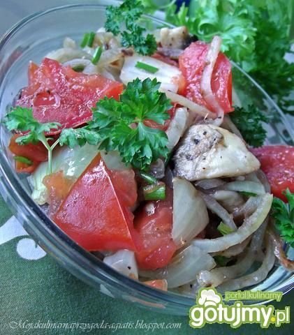 Sałatka z grillowanych warzyw 4