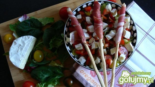 Sałatka z grissini Sałatka z grissini