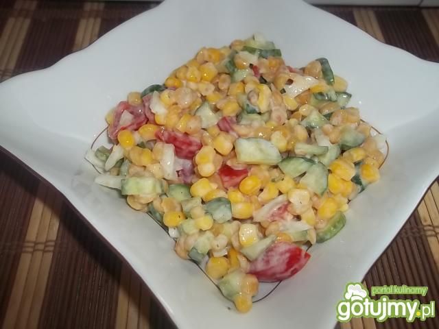 Sałatka z grochem