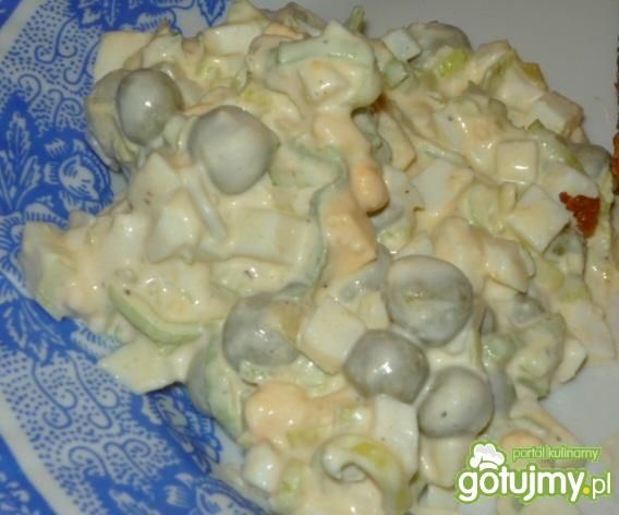 Sałatka z groszkiem wg gosia47-47 Sałatka z groszkiem wg gosia47-47