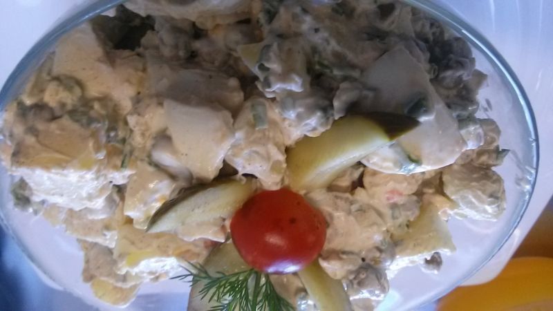 Sałatka z groszku  Sałatka z groszku