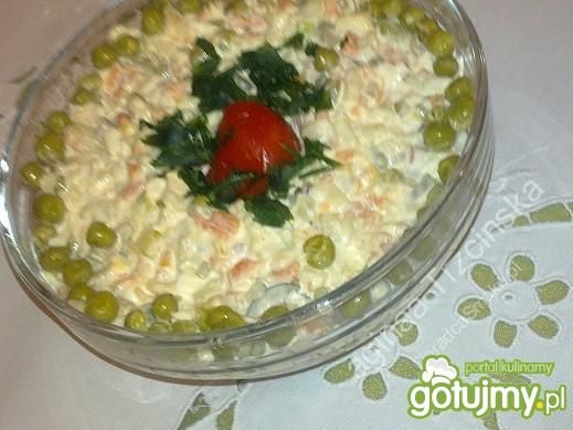 sałatka z grzybkami sałatka z grzybkami