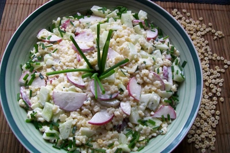 Sałatka z gwiazdkami