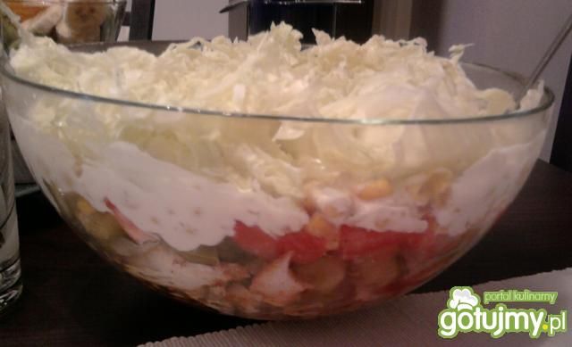 Sałatka z gyrosa wg Madiji