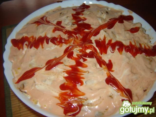 Sałatka z gyrosem Sałatka z gyrosem