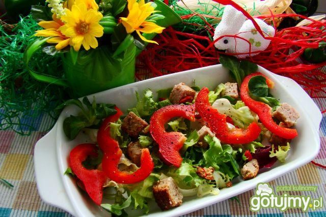 Sałatka z jagodami goji  Sałatka z jagodami goji