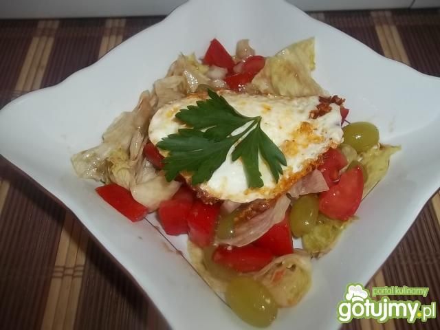 Sałatka z jajkami 5