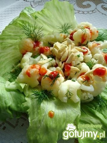 Sałatka z kalafiora z migdałami