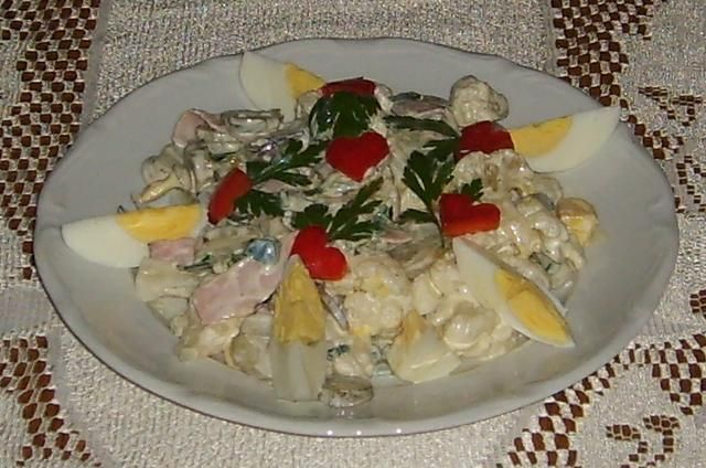 Sałatka z kalafiorem