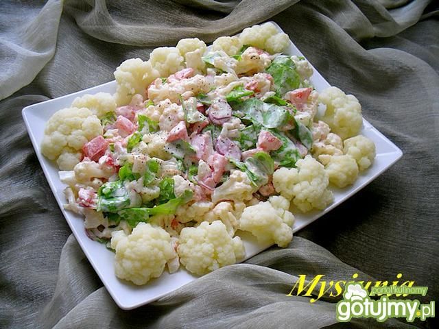 Sałatka z kalafiorem 7