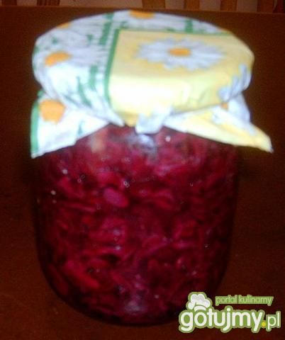 Sałatka z kapusty czerwonej  Sałatka z kapusty czerwonej