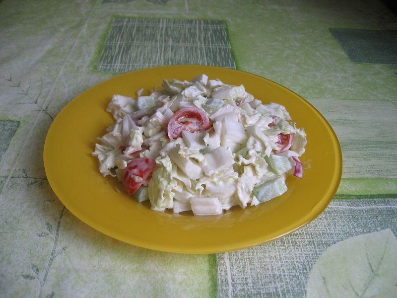 Sałatka z kapusty pekińskiej