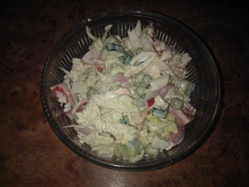 Sałatka z kapusty pekińskiej Sałatka z kapusty pekińskiej