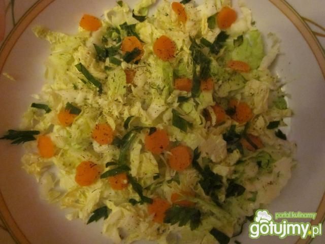 Sałatka z kapusty pekińskiej