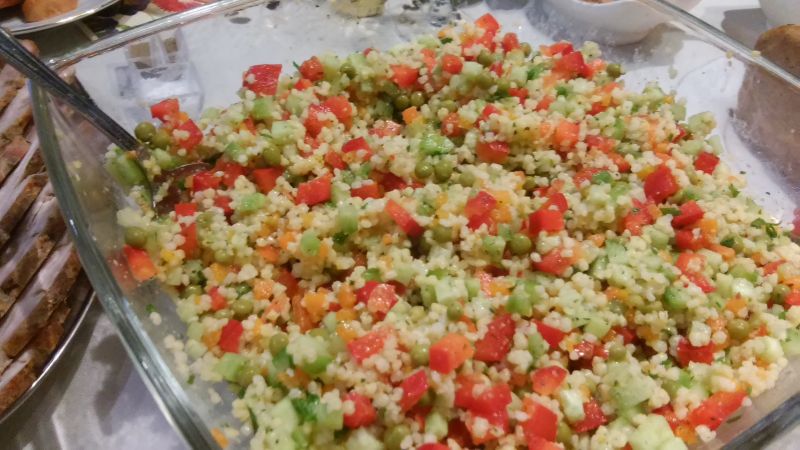 Sałatka z kaszy jaglanej Sałatka z kaszy jaglanej