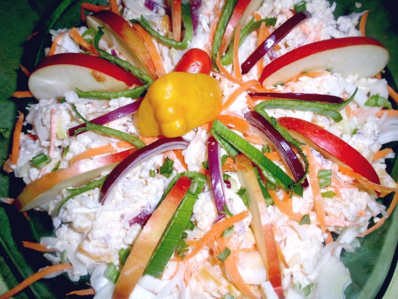 Sałatka z kaszy jaglanej Sałatka z kaszy jaglanej