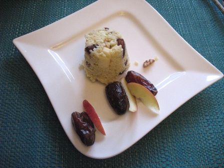 Sałatka z kaszy jaglanej i daktyli Sałatka z kaszy jaglanej i daktyli