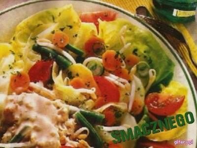 Sałatka z kiełkami