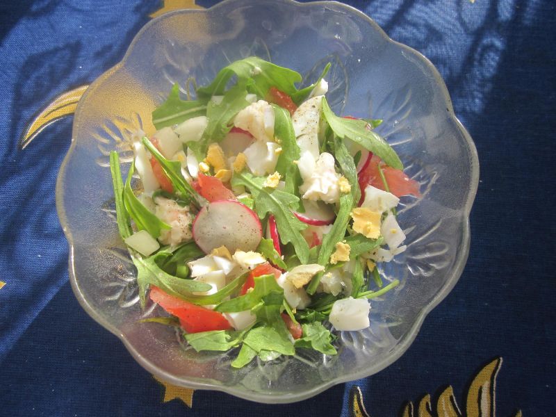 Sałatka z kozim serem