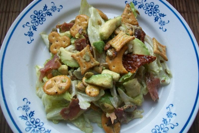 Sałatka z krakersami