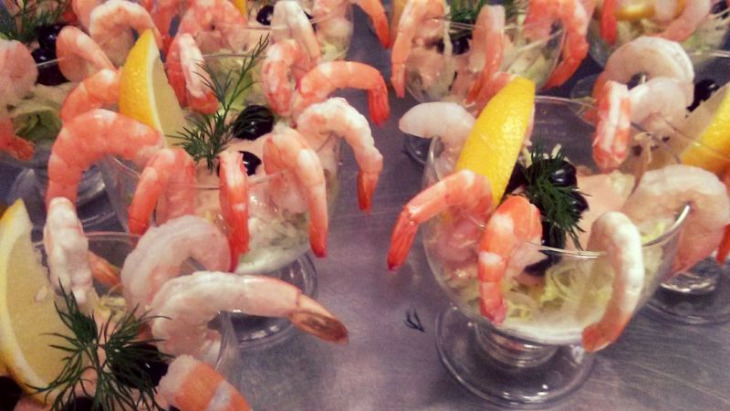 Sałatka z krewetkami