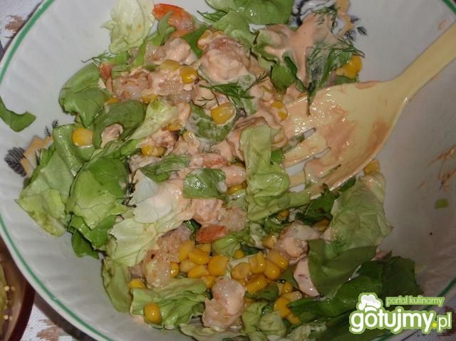 Sałatka z krewetkami wg karolcia_zip