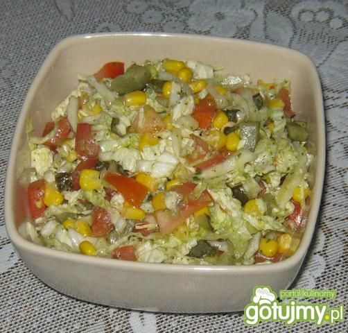 Sałatka z kukurydzą wg katarzynki