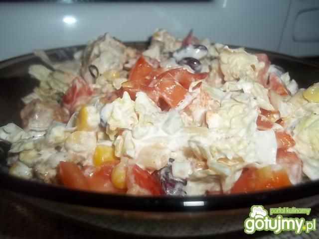 Sałatka z kurczakiem 12 Sałatka z kurczakiem 12
