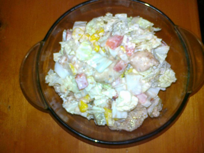 Sałatka z kurczakiem