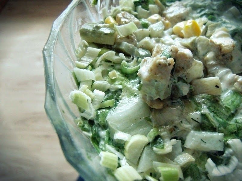 Sałatka z kurczakiem