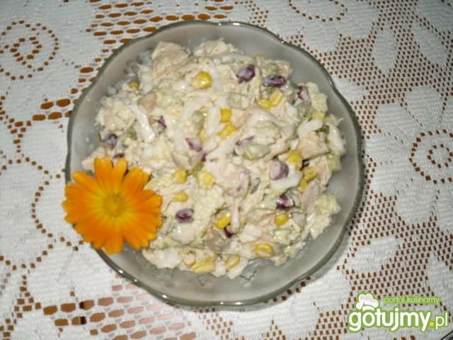 Sałatka z kurczakiem