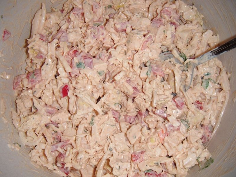 Sałatka z kurczakiem curry Sałatka z kurczakiem curry