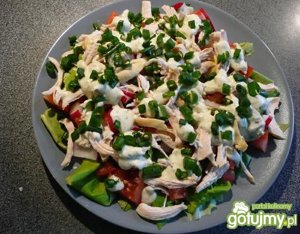 Sałatka z kurczakiem i jogurtem Sałatka z kurczakiem i jogurtem