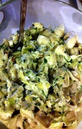 Sałatka z kurczakiem i tortellini 