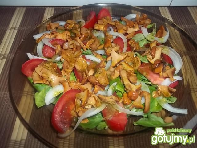 Sałatka z kurkami 4 Sałatka z kurkami 4