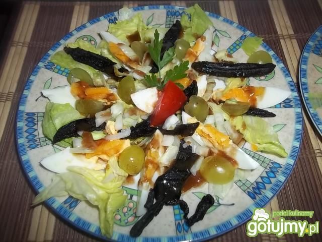 Sałatka z leśnym grzybkiem