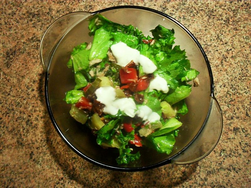 Sałatka z łososiem Sałatka z łososiem