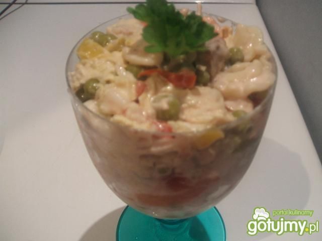 Sałatka z makaronem Sałatka z makaronem