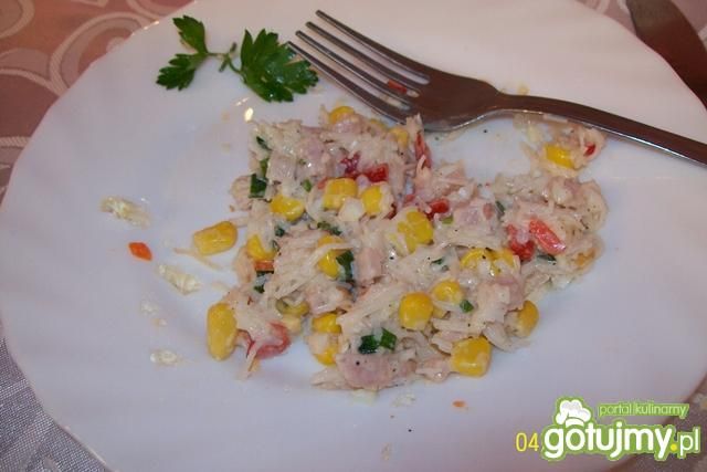 Sałatka z makaronem nitki II Sałatka z makaronem nitki II