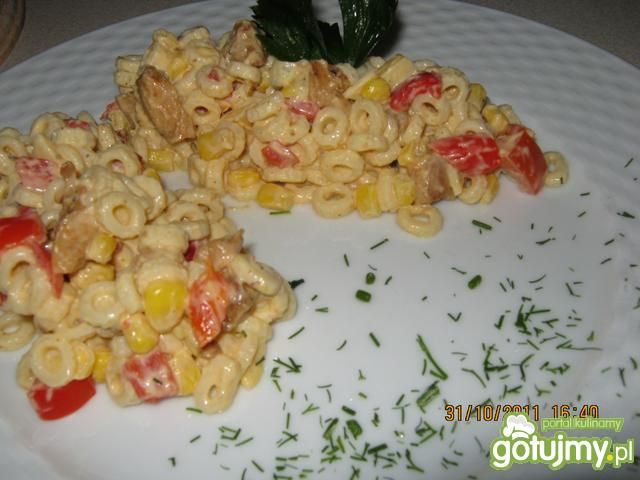 Sałatka z makaronu wg anuli