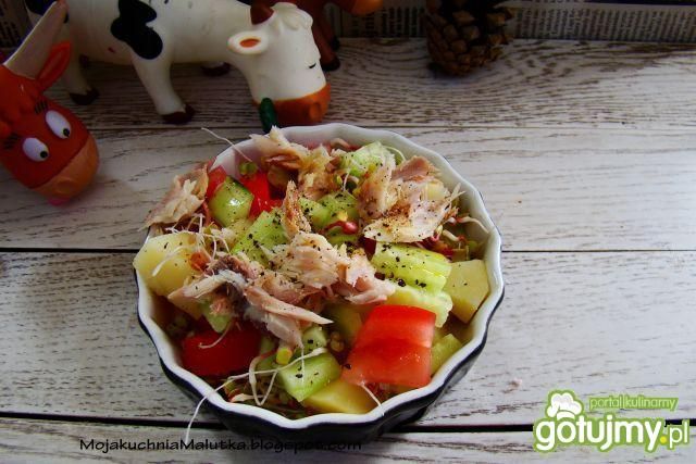 Sałatka z makreli i selera 